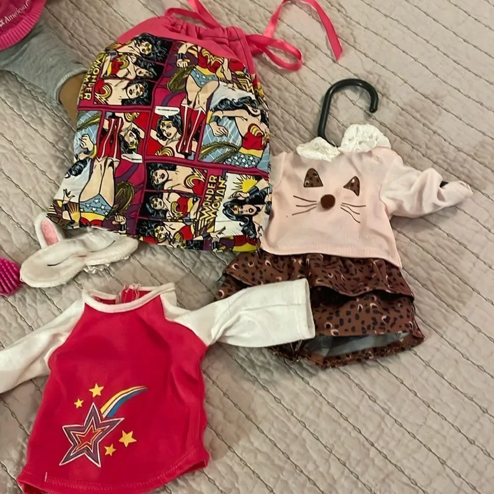 American Girl 2013 Just a Like You Doll with accessories and 2016 Cititoy Doll